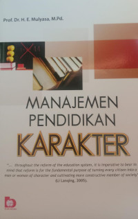 Manajemen Pendidikan Karakter