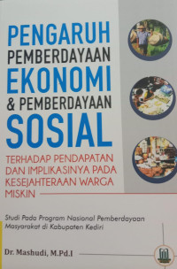 Pengaruh Pemberdayaan Ekonomi & Pemberdayaan Sosial Terhadap Pendapatan dan Implikasinya Pada Kesejahteraan Warga Miskin