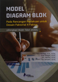 Model Diagram Blok Pada Rancangan Perlakuan untuk Desain Faktorial 4 Faktor