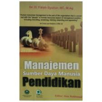 Manajemen Sumber Daya Manusia Pendidikan